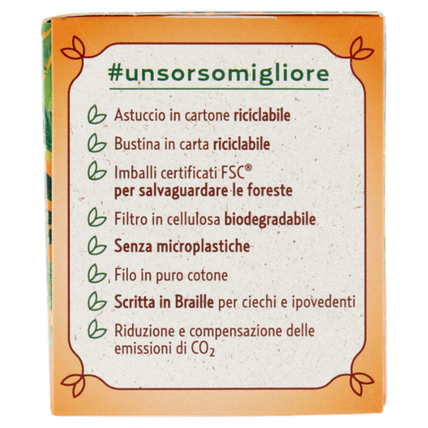 Pompadour Infuso Cacao Arancia con Canapa* 20 x 1,8 g