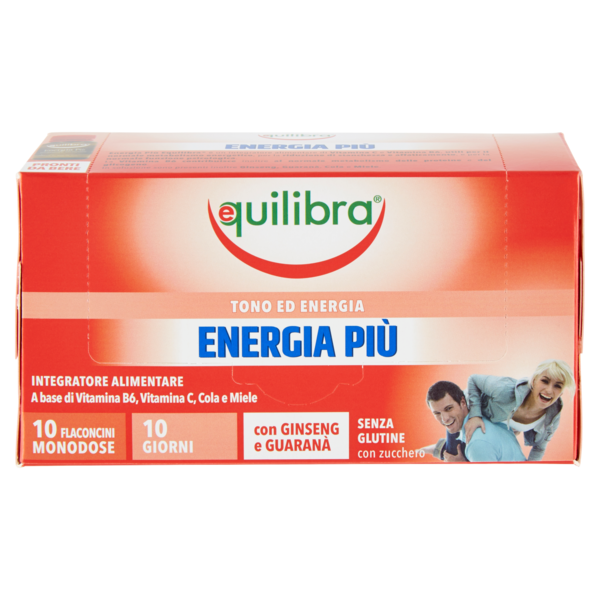 equilibra Energia Più 10 Flaconcini 150 ml
