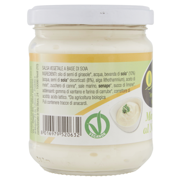 Terranostra Vegan Bio Mayo Soy al Naturale 170 g