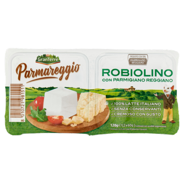Parmareggio Robiolino con Parmigiano Reggiano 2 x 60 g