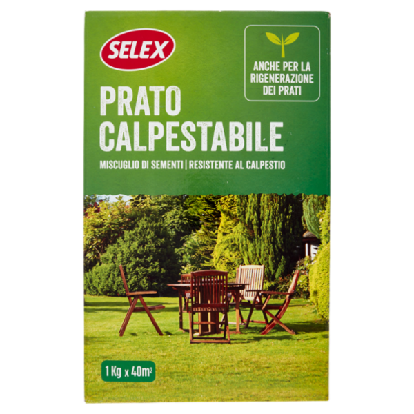 Selex Giardinaggio Sementi Prato Calpestabile 1 kg