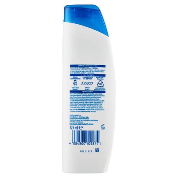 Head & Shoulders Shampoo Antiforfora + Balsamo 2in1 Classic Clean 225 ml