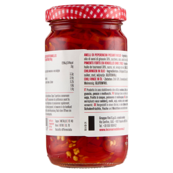 Le conserve della nonna Pepic anelli 190 g