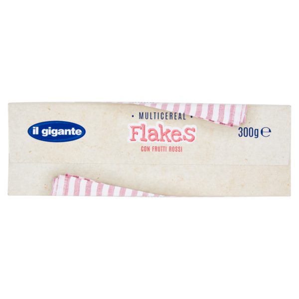 IL GIGANTE Multicereal Flakes con Frutti Rossi 300 g
