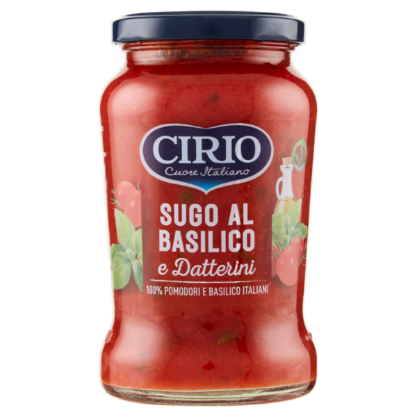 Cirio Sugo al Basilico e Datterini 350 g
