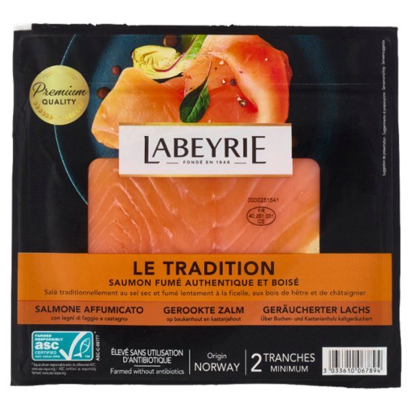 Labeyrie Il Tradizionale Salmone Affumicato 75 g