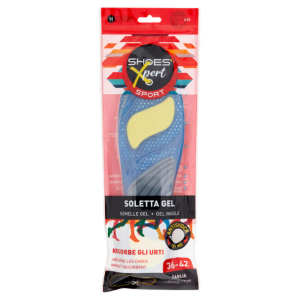 Shoes'Xpert Sport Soletta Gel Taglia 36-42