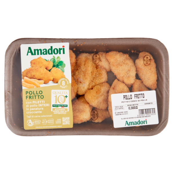 Amadori Qualità 10+ Pollo Fritto 0,300 kg