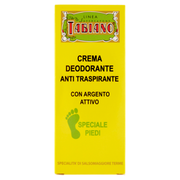 Pilogen Carezza Linea Supersapone Tabiano Crema Deodorante Anti Traspirante 50 ml