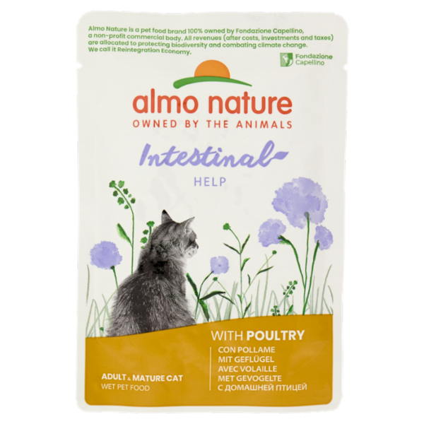 almo nature holistic Digestive Help Adult Cat con Pollame 70 g