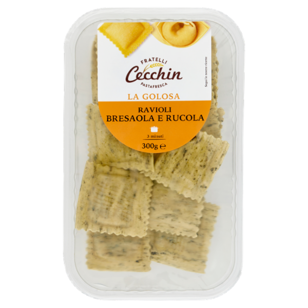 Cecchin la Golosa Ravioli Bresaola e Rucola 300 g