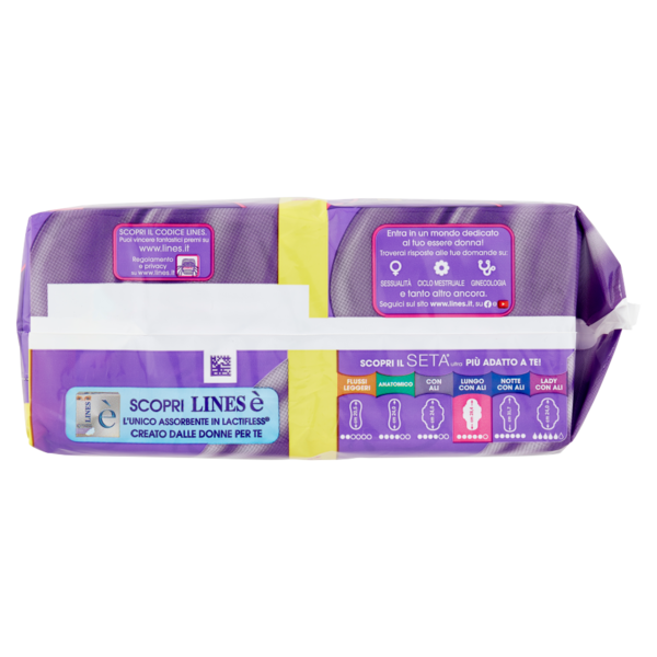 Lines Seta ultra lungo con ali x22