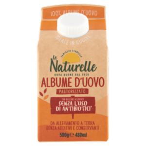 Le Naturelle Albume D'Uovo Pastorizzato 500 g