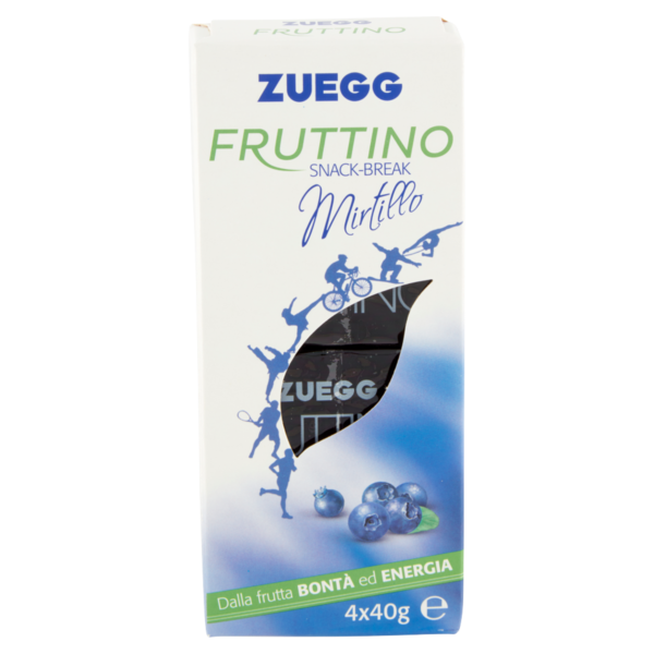 Zuegg Fruttino Snack-Break Mirtillo 4 x 40 g