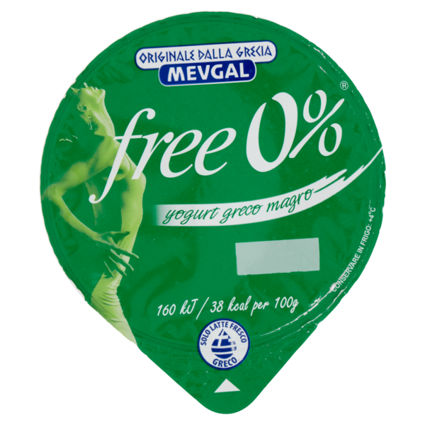 Mevgal free 0% yogurt greco magro 200 g