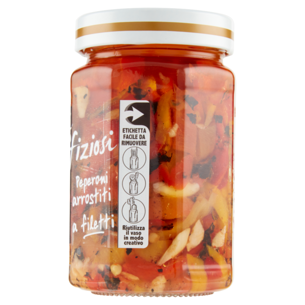 Golosi e Sfiziosi Peperoni arrostiti a filetti 290 g