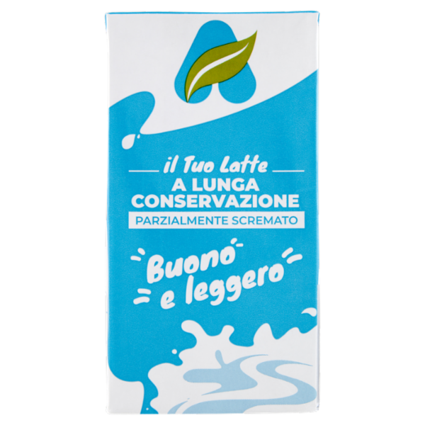Centrale del Latte Alessandria e Asti il Tuo Latte a Lunga Conservazione Parzialmente Scremato 500ml