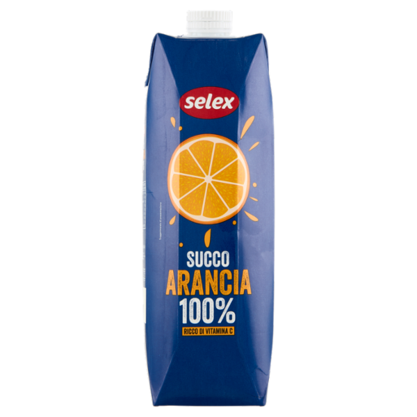 Selex Succo 100% Arancia 1 L