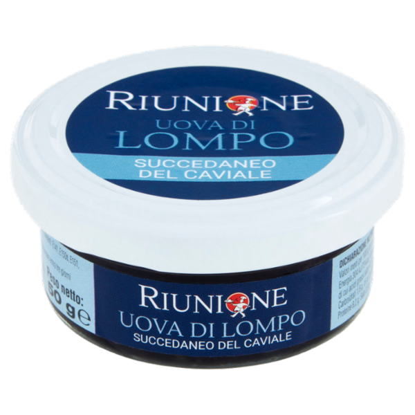 Riunione Uova di Lompo Nere 50 g