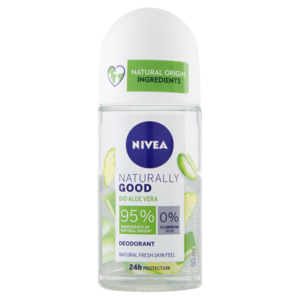 Nivea Naturally Good Bio Aloe Vera Deodorant 50 Ml