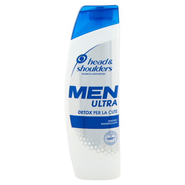 Head & Shoulders Men Ultra Detox per la Cute Shampoo Antiforfora 225 ml