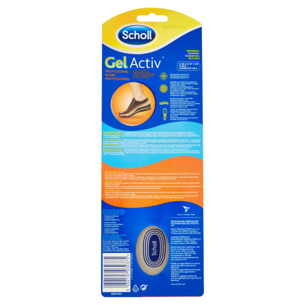 Scholl GelActiv Work Donna Numero: 35.5-40.5