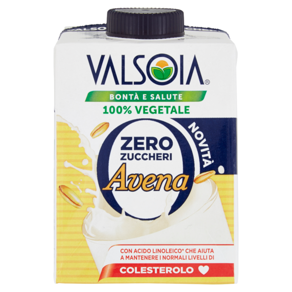 Valsoia Bontà e Salute Zero Zuccheri Avena 500 ml