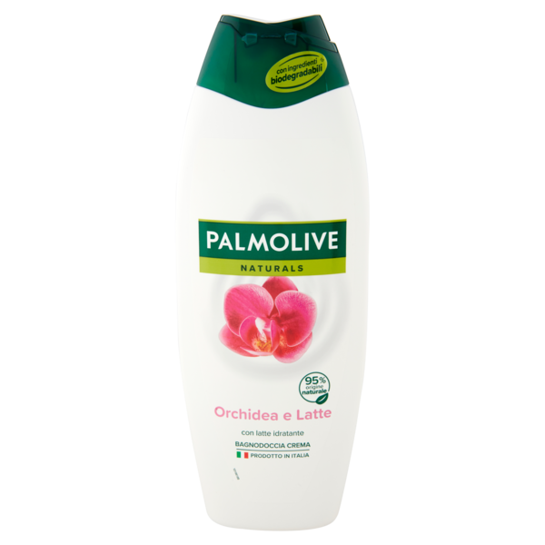 Palmolive bagnoschiuma Naturals Orchidea e Latte idratante 600ml