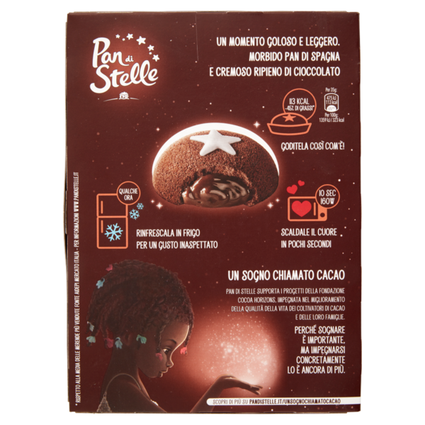 Pan di Stelle Mooncake Merenda al cioccolato 210g