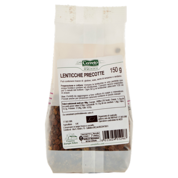 Cerreto i Presto cotti Lenticchie 150 g