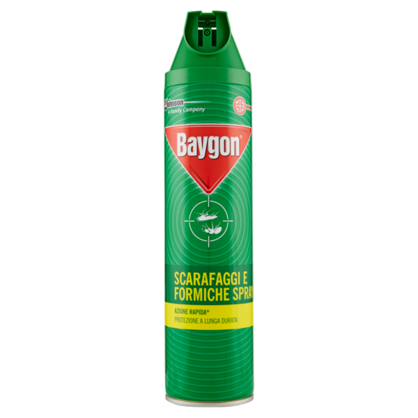 Baygon Scarafaggi e Formiche Spray Insetticida 400ml