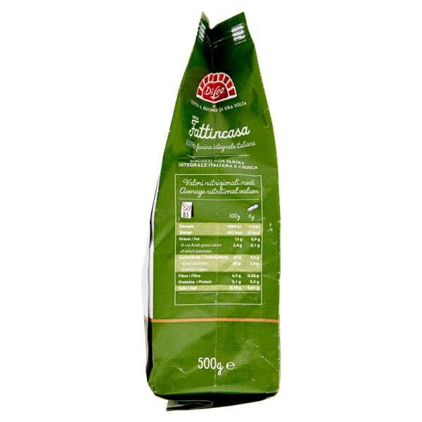 Di Leo come Fattincasa integrali con crusca 500 g
