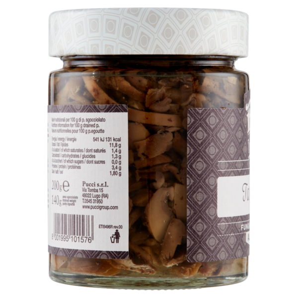 Pucci Tartufungo Funghi Aromatizzati al Tartufo 200 g