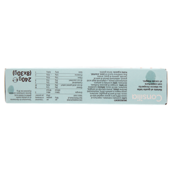 Consilia 8 Cremini Ricoperti al Cacao 240 g