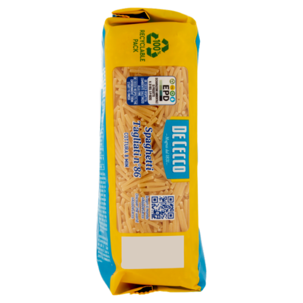 De Cecco Spaghetti Tagliati n°86 500 g