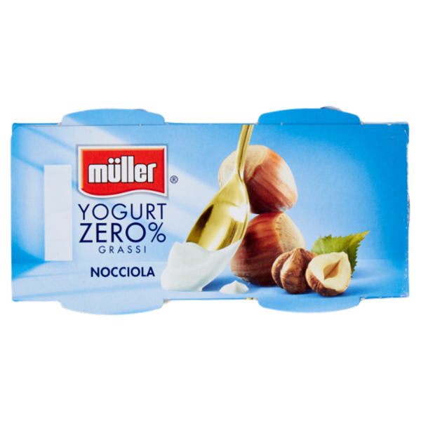 müller Yogurt Zero% Grassi Nocciola 2 x 125 g