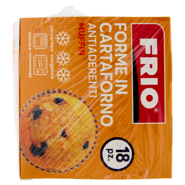 Frio Forme in Cartaforno Antiaderenti Muffin 18 pz