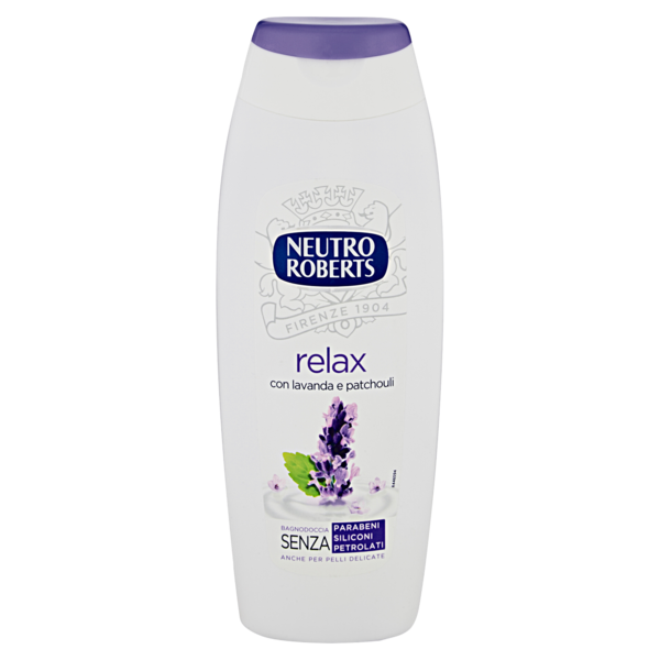 Neutro Roberts relax con lavanda e patchouli Bagnodoccia 500 ml