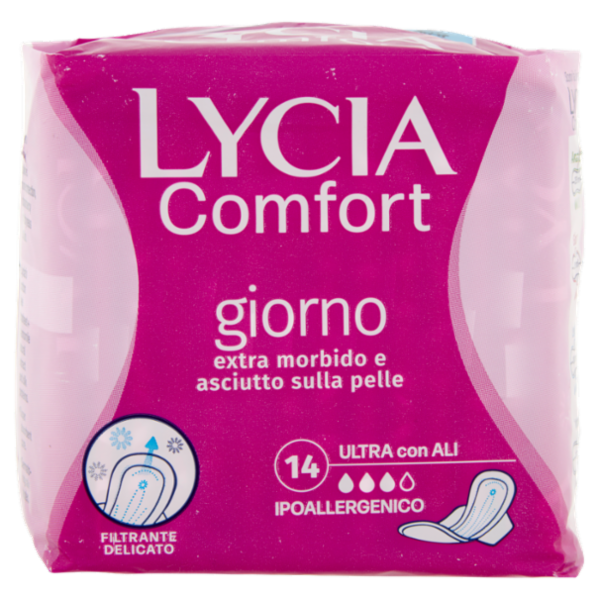 Lycia Comfort giorno Ultra con Ali 14 pz