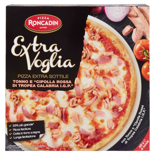 Roncadin Extra Voglia Pizza Extra Sottile Tonno e 