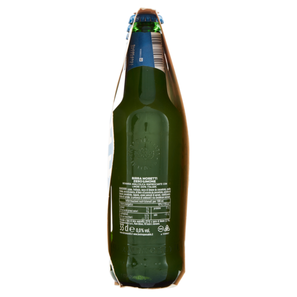 Birra Moretti Zero Limone 3 x 33 cl