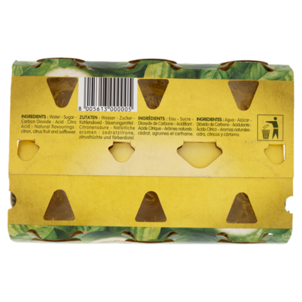 Tassoni Cedrata 6 x 180 ml