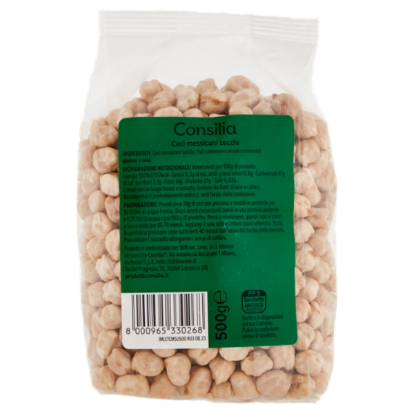 Consilia Legumi Secchi Ceci Messicani 500 g