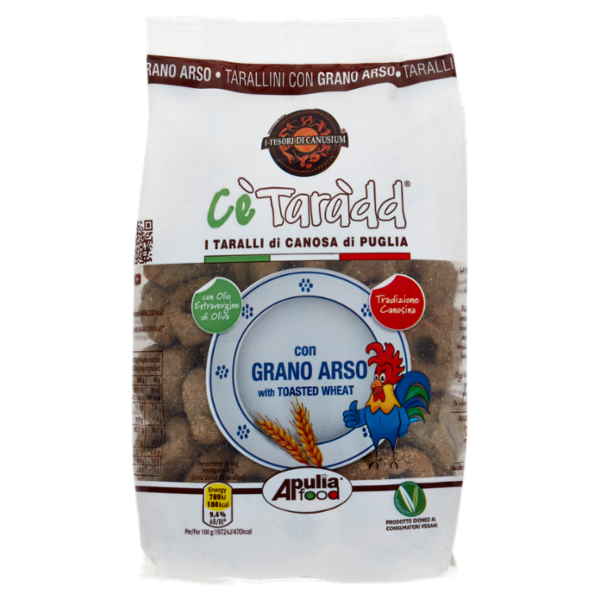 Cè Taràdd i Taralli di Canosa di Puglia con Grano Arso 300 g