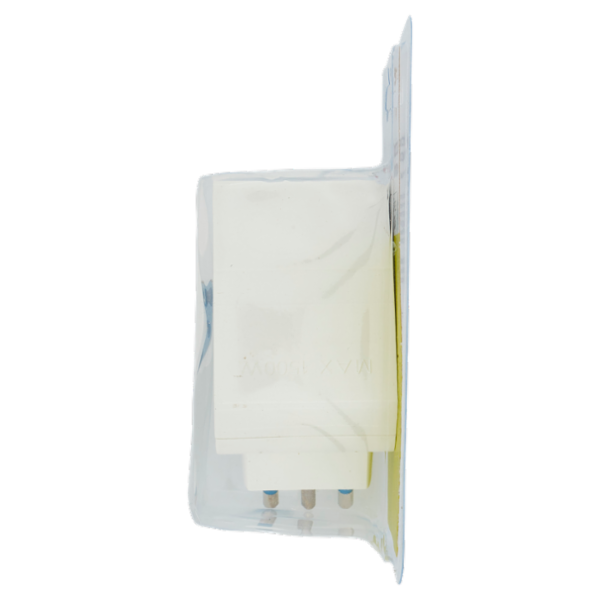 Selex Adattatore Multiplo Salvaspazio Spina 10A + 3 Prese 10A(Ita) Bianco