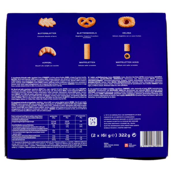 Bahlsen Caroline Collection 2 x 161 g