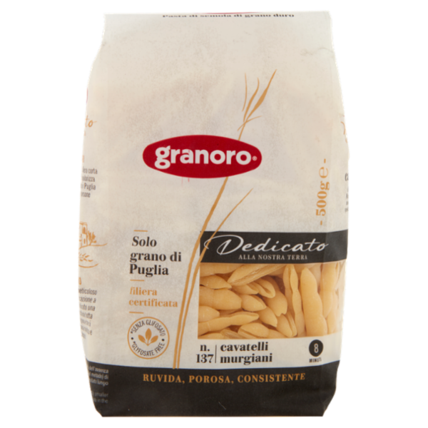granoro Dedicato n. 137 cavatelli murgiani 500 g