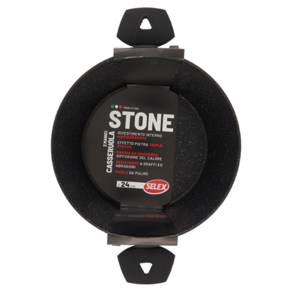 Selex Casseruola Stone 24 cm