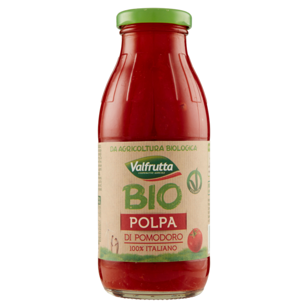 Valfrutta Bio Polpa di Pomodoro 100% Italiano 340 g