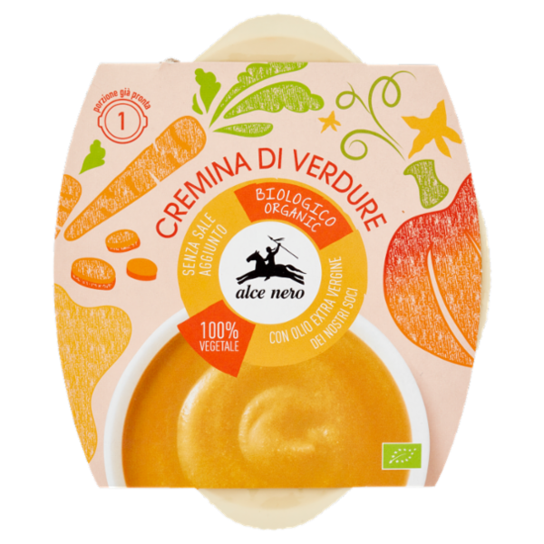 alce nero Cremina di Verdure 310 g